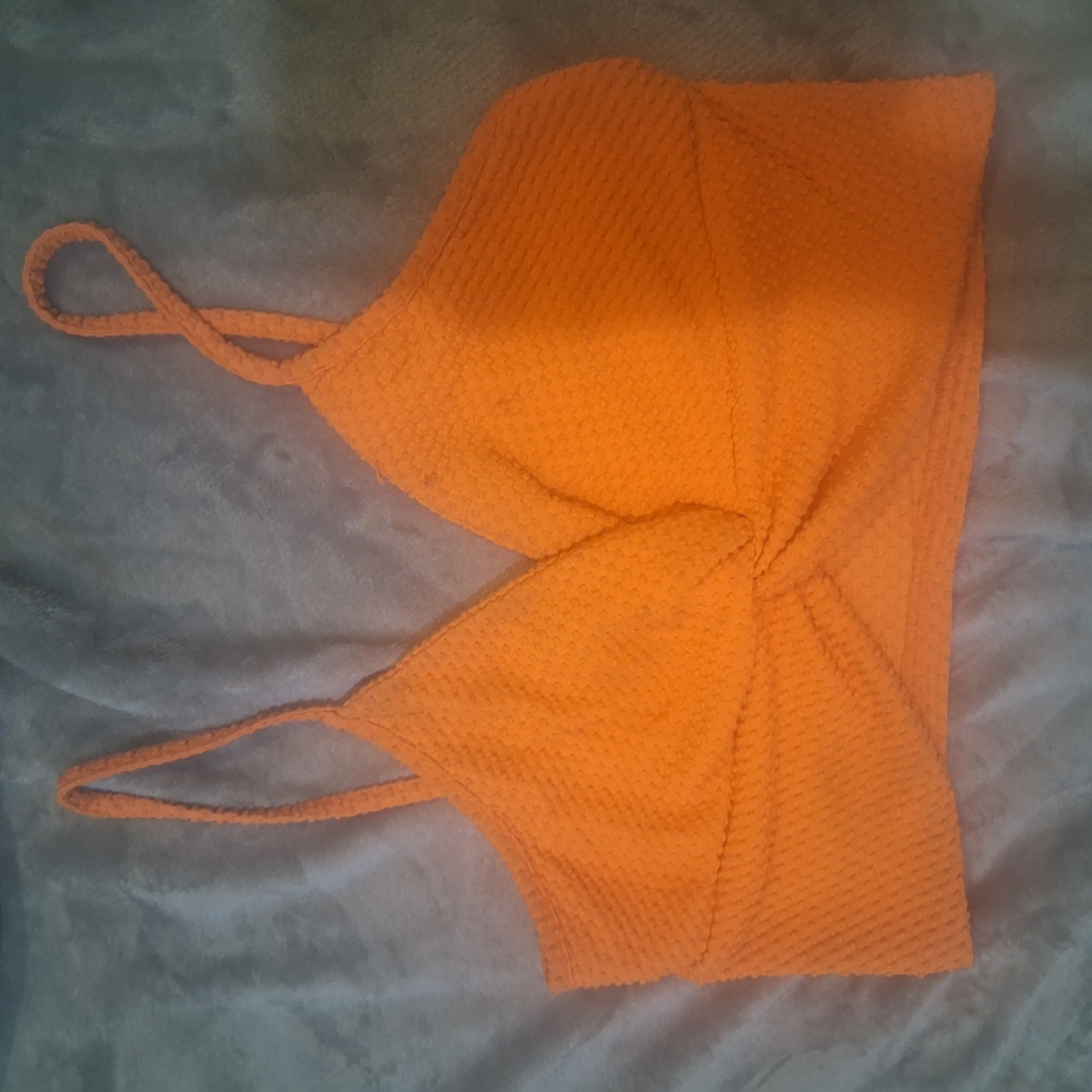 Orange Twist Front Camt